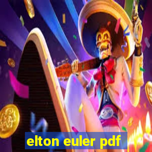 elton euler pdf